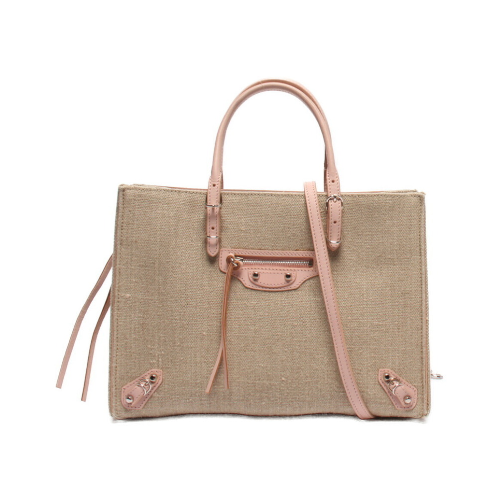 Balenciaga A6 Around Pink Tote Zip Papier - Picture 2 of 6